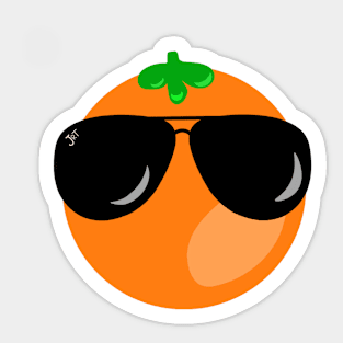 Orange Jim Sticker